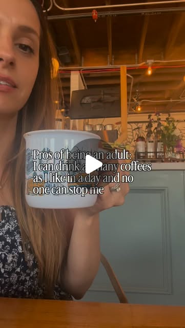 Ashley Ann inside a local coffee shop
